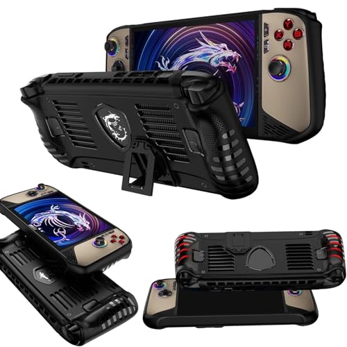 MSI Claw 8 AI+ Protective Case | Shock-Absorption Silicone Cover With Kickstand