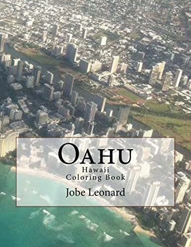 Oahu, Hawaii Coloring Book: Color Your Way Through Tropical Oahu, Hawaii