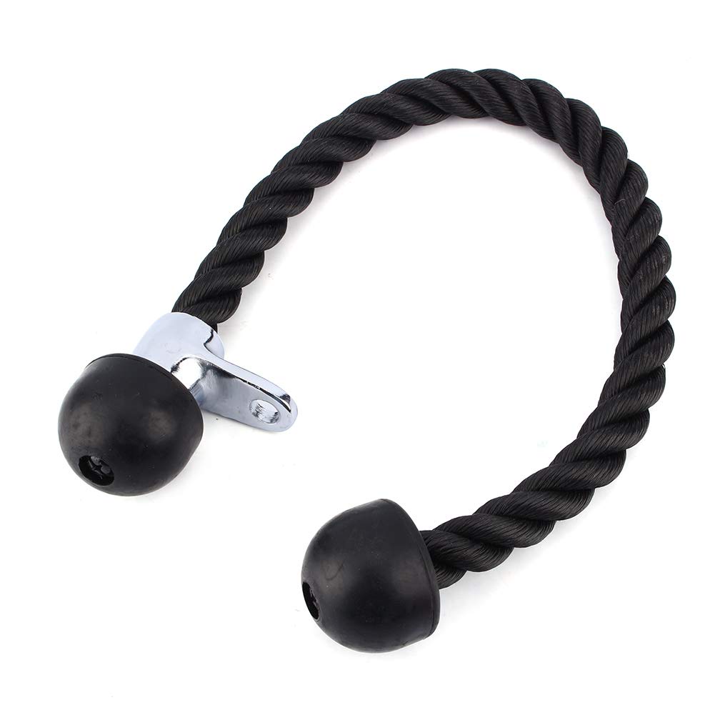 Buy Pwshymi Triceps Rope Twisted Pull Down Rope Pull Cord Multi Gym LAT