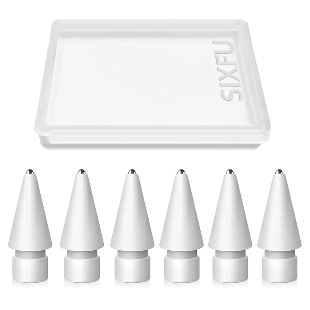 Amazon.co.jp: SIXFU 6個のアップルペンシルをペン先に置き換え