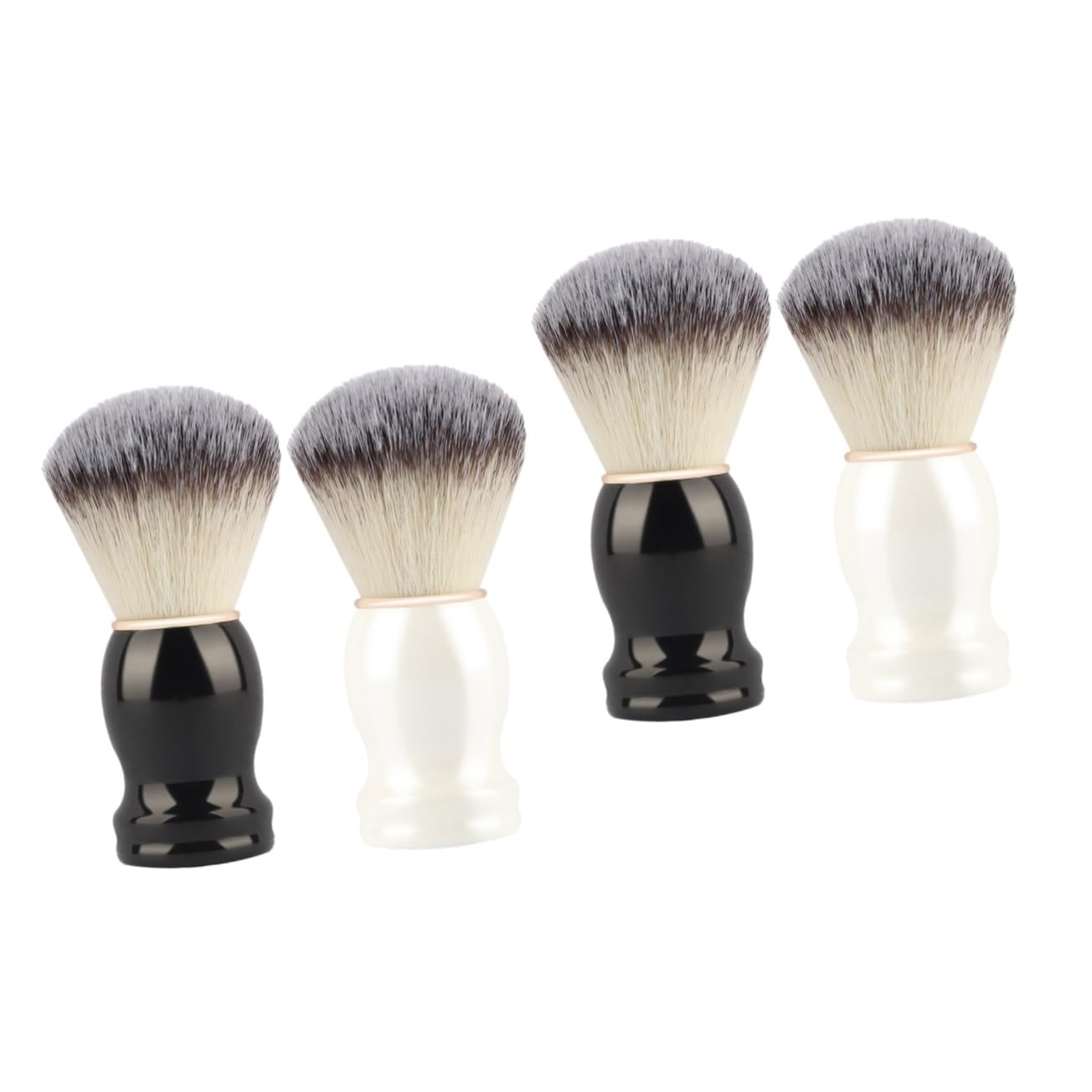 HAPINARY 2sets Beard Comfortable Shaving Men Multipurpose Shave Brush Soap Salon Razor Men 2pcs*2