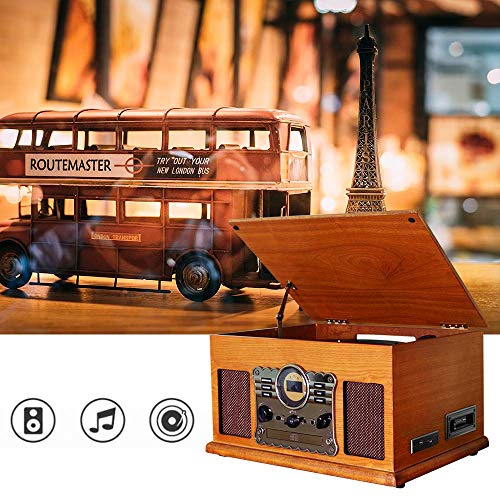Tourne-Disque Dab de Platine Vinyle dl 7-en-1 CD Cassette Lecteur USB Lecteur de Vinyle Non Bluetooth, Haut-parleurs… - Les Beatles, Paul McCartney, John Lennon, RIngo Starr, George Harrison Tourne-Disque Dab de Platine Vinyle dl 7-en-1 CD Cassette Lecteur USB Lecteur de Vinyle Non Bluetooth, Haut-parleurs… – Image 8