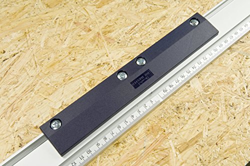 kwb 784900 Line Master Lineal Verbinder, Verbindungsstück für zwei oder mehr Führungsschienen, präzise Verbindung, Silber