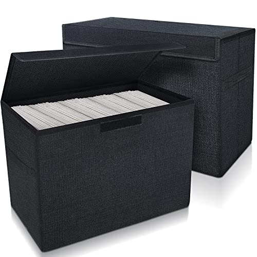 Leffis 2 Pack Collapsible Comic Book Storage Box 15.5