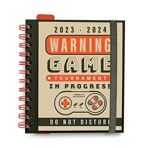 Grupo Erik Agenda escolar 2023 2024 Gameration - Agenda 2023 2024 día por página - Agenda colegio | Agenda diaria ilustraciones - Agenda gamer - Vuelta al cole material escolar
