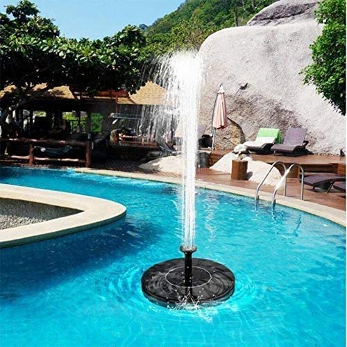 Upgraded 1.5W Solar Fountain Water Pump with Battery Backup, Solar Garden Fountain Water Pump for Bird Bath,Garden, Back Yard and Small Pond