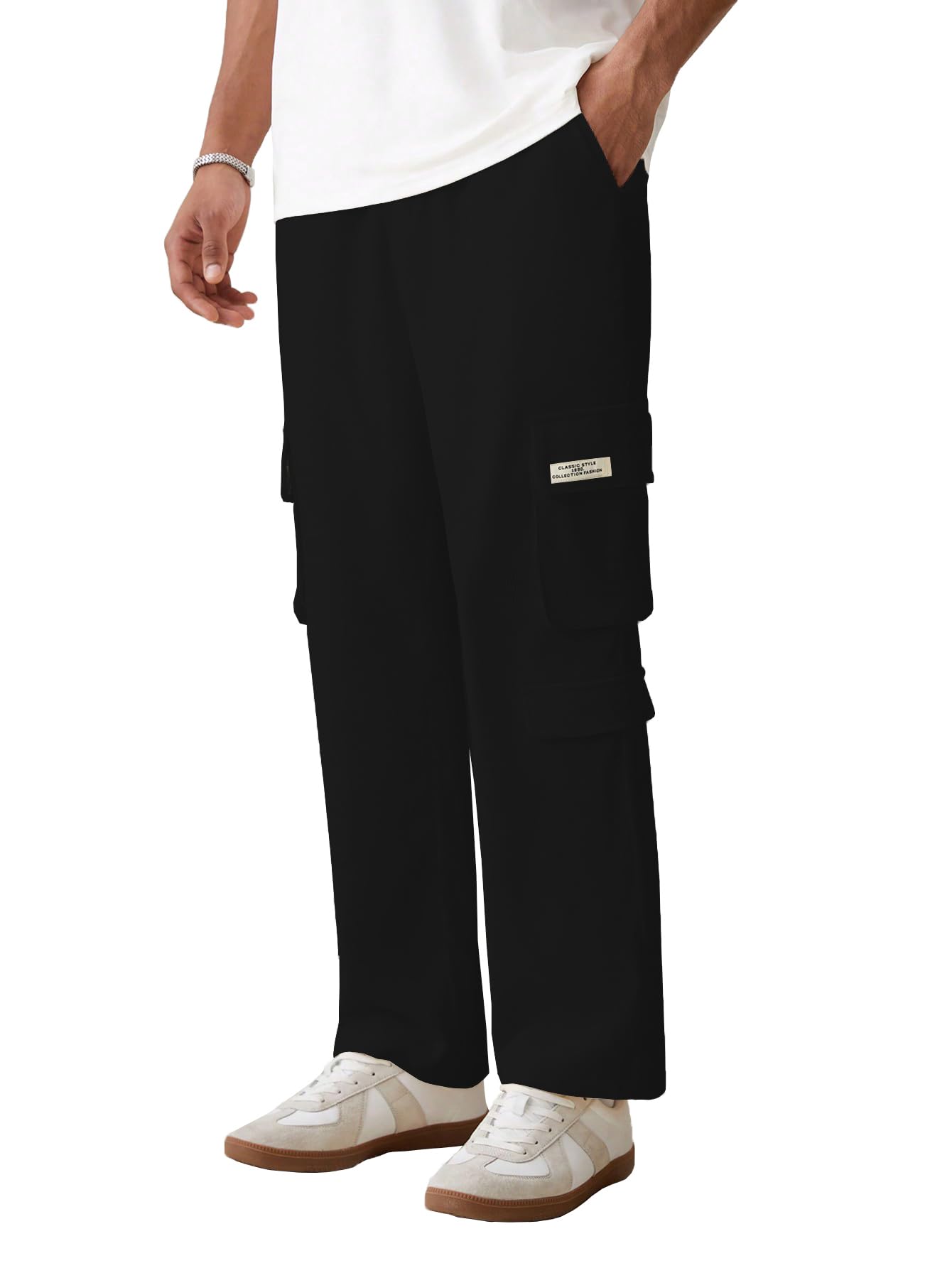 TAGDO® Men's Track Pant for Men|Cargo Pants|Lose Fit Joggers