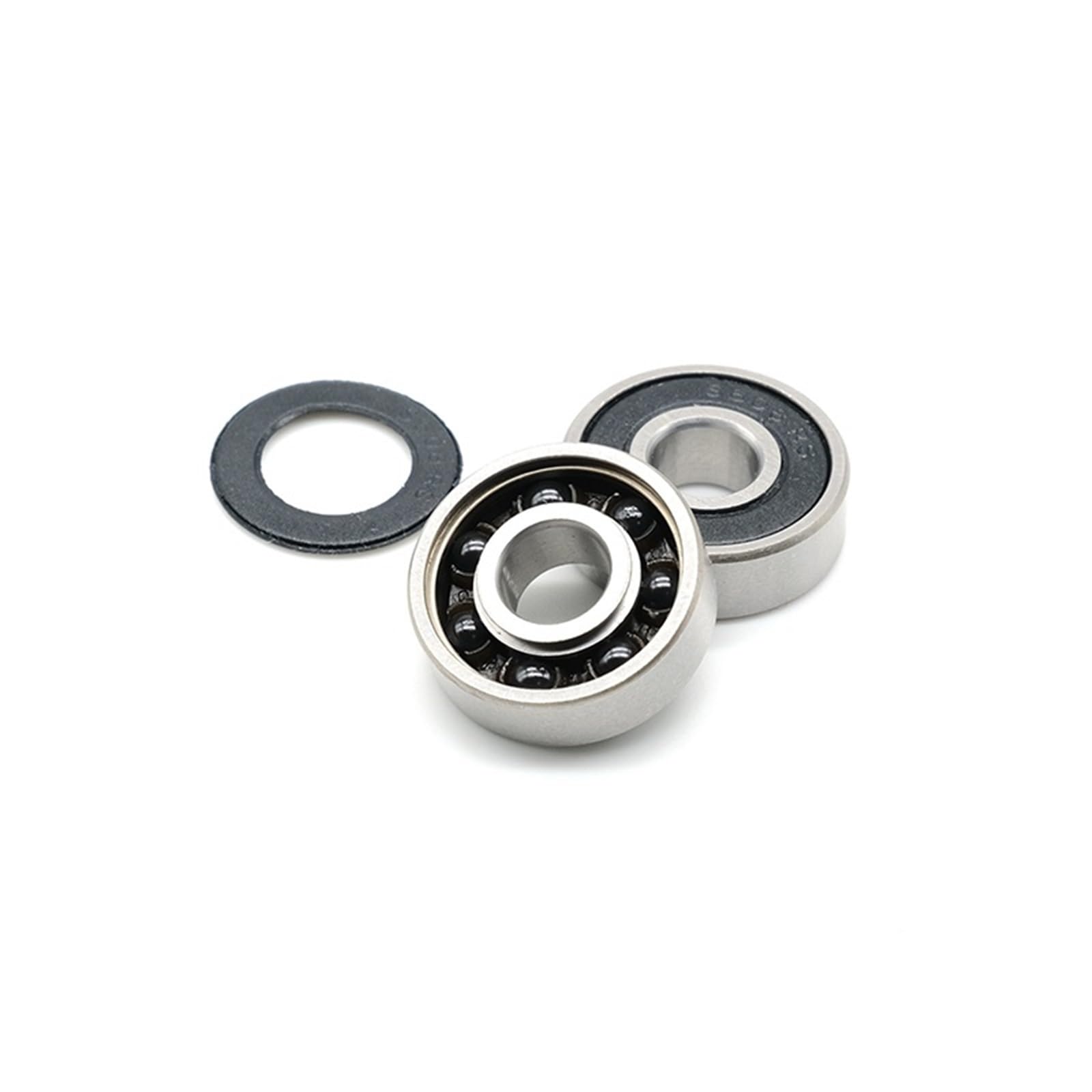 1 Uds S608 2RS 8x22x7 rodamiento de cerámica híbrido de acero inoxidable 8x22x7 Mm ABEC-7 rodamiento de bolas híbrido Si3N4