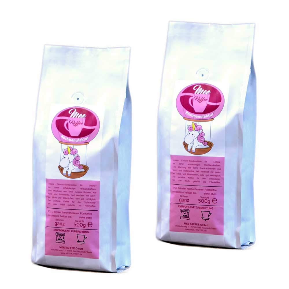 Mee Kaffee Einhornkaffee 2 x 1 kg