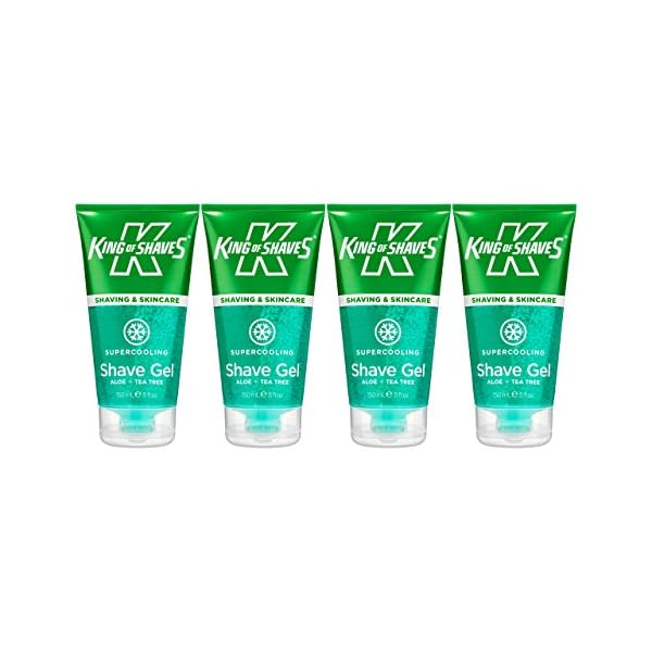 King of Shaves Cooling Aloe Vera Shaving Gel for Men175ml
