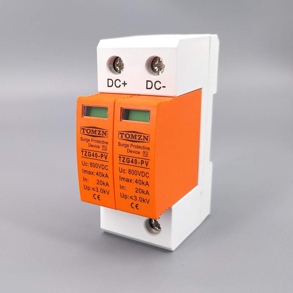Przełącznik różnicowy, przełącznik magnetoter SPD DC 800 V 20KA ~ 40KA Ochronne urządzenie do konewki do domowych ochrony przeciwprzepięciowej