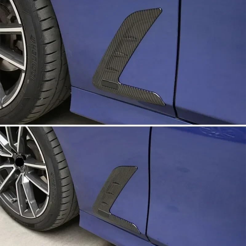 Wykończenie nawiewu powietrza w samochodzie Boczny błotnik Naklejka Dekoracja pasuje do Bmw serii 3 G20 G28 2021-2023