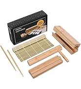 Toys4Boys Sushi Maker Set-Sushi Set zum Selber Machen - Sushi Roller Bazooka -Sushi Kit -Bambusma...