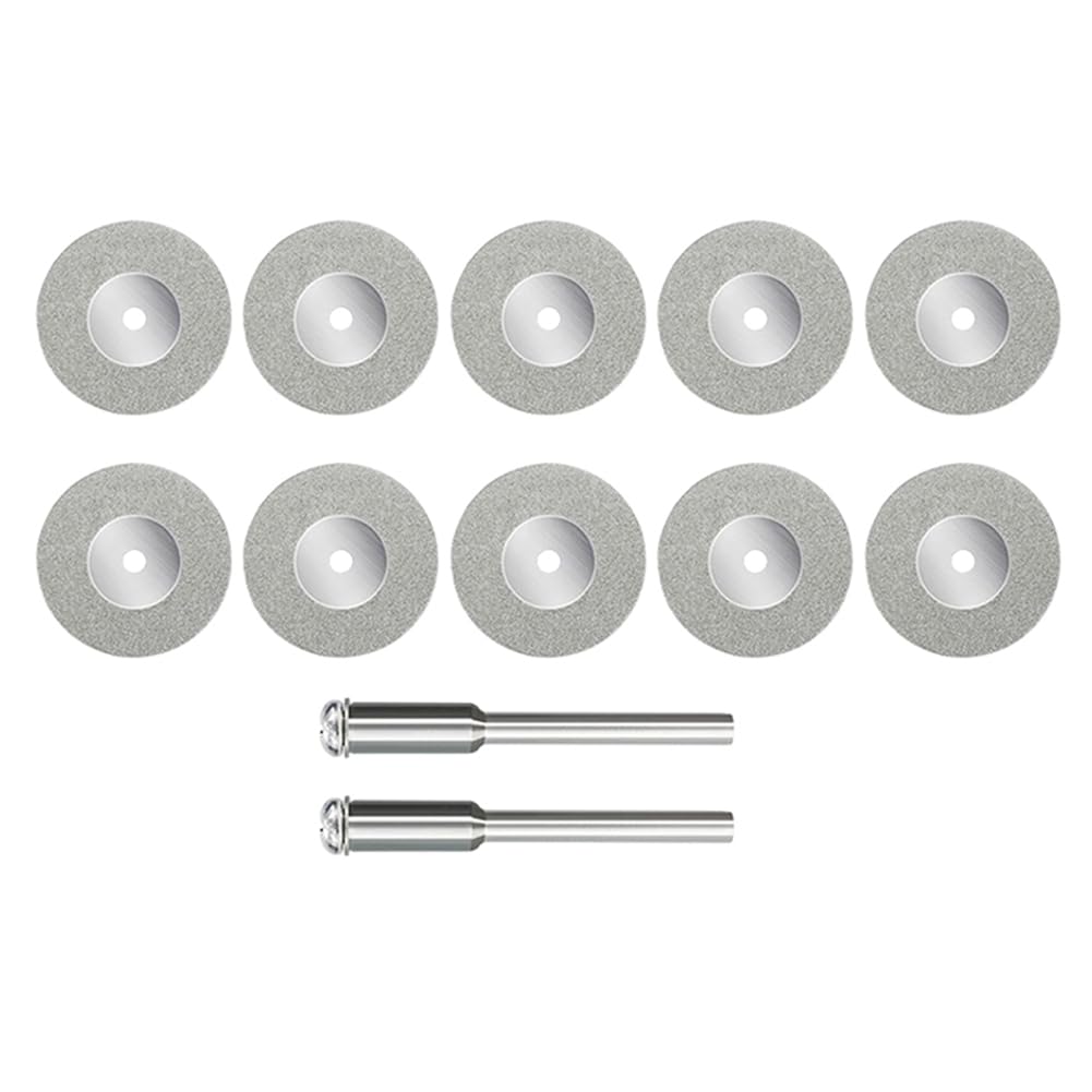 Aundhegrtt As Shown For Rotary Tool Compatible 10Pcs 16Mm Saw Blade Mini Grinding Wheel Circular Saw Blade For Mini Cutting Disc