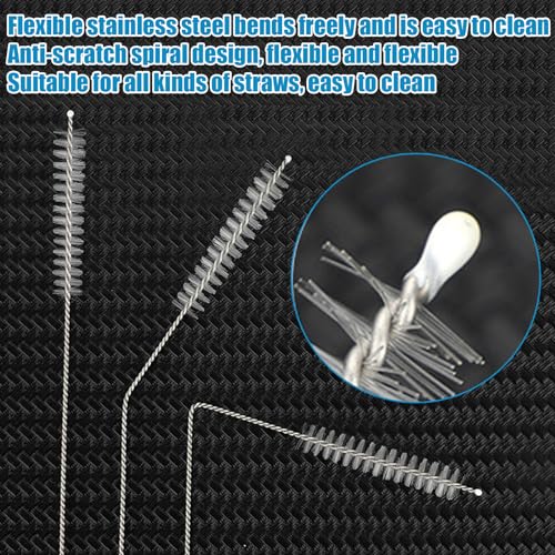 Brateuanoii 8 Stück Spülmaschineneinsatz Flaschen, Edelstahl Flaschenhalter Für Spülmaschine, Flaschenständer Mit Silikonkappe, Für Alle Gängigen Geschirrkorb, 4 Längen (26,8/24,2/21,7/15,2 CM)