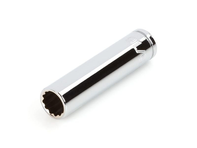 Soquete profundo TEKTON de 6,35 mm (1/4 pol.) para fixadores de 7,94 mm (5/16 pol.), 12 pontos SHD03208
