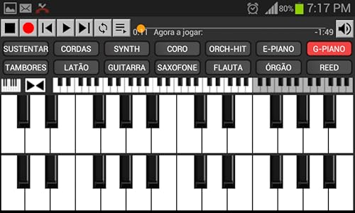 Cordas e Piano Teclado