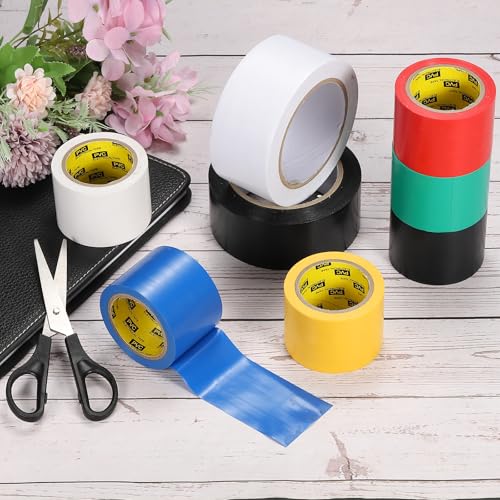 Image of PATIKIL Corrosion Protection Pipe Tape, 2 Pcs 30 Ft x 2 Inch PVC Insulation Wrap Duct Tape Self Adhesive for Metal Electrical Piping Drain Pipe Electrical Wires HVAC Duct, Yellow