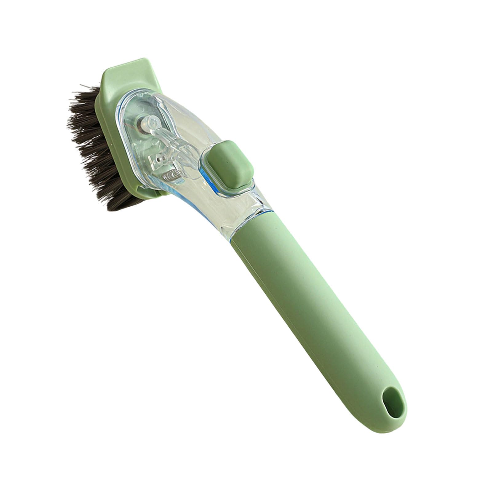 Duty Automatic Soap Dispenser Cleaning Brush for Thorough Cleaning of Kitchen Utensils Leak Proof Dishwashing Brush with Scraper