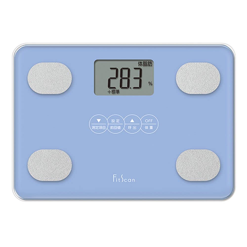 Amazon.co.jp: FS-104-BL(ブルー) 体組成計 FitScan : ホーム＆キッチン