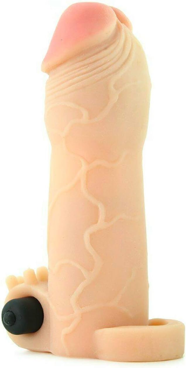 Moving Thick Shaft Sleeve Extension Extender Girth Enhancer Enlarger Toy for Pleasure Deal 6948