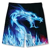 Zoom IMG-1 freshhoodies pantaloncini ragazzo drago blu