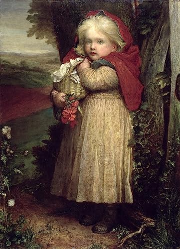 Tableau Toile Le Petit Chaperon Rouge Affiches d'Art Watts 60x90cm