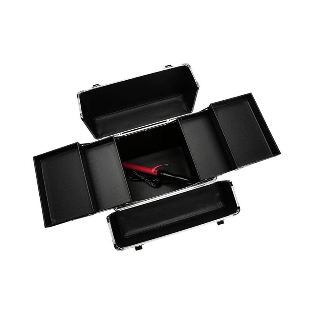 Aufbewahrungswagen, Make-Up-Trolley, 2-In-1-Rollen-Make-Up-Reisekoffer, Beauty-Make-Up-Tasche, Kosmetik-Organizer Auf Rädern/Black