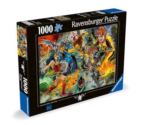 Ravensburger Puzzle Adulte Puzzle 1000 pièces Wonder Woman Collection DC Collector Adultes et Enfants à partir de Puzzle de qualité supérieure DC Comics Warner Bros 12000747 - vue 2
