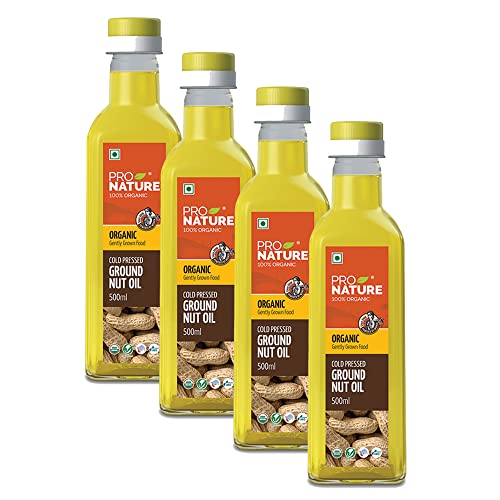 Image of Pro Nature 100% Organic | Groundnut Oil 500ml � 4