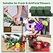 Upgraded 6 Pack Floral Flower Foam Blocks, Green Plant Foam for Flower Arrangements, Wet & Dry Florist Foam Styrofoam for Fresh and Artificial Flowers (5.5