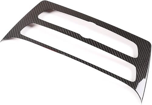 Miniatura 4 de Cubierta de marco decorativo con botón de consola central, accesorios interiores de fibra de carbono real para Mercedes-Benz Clase G W463 G500