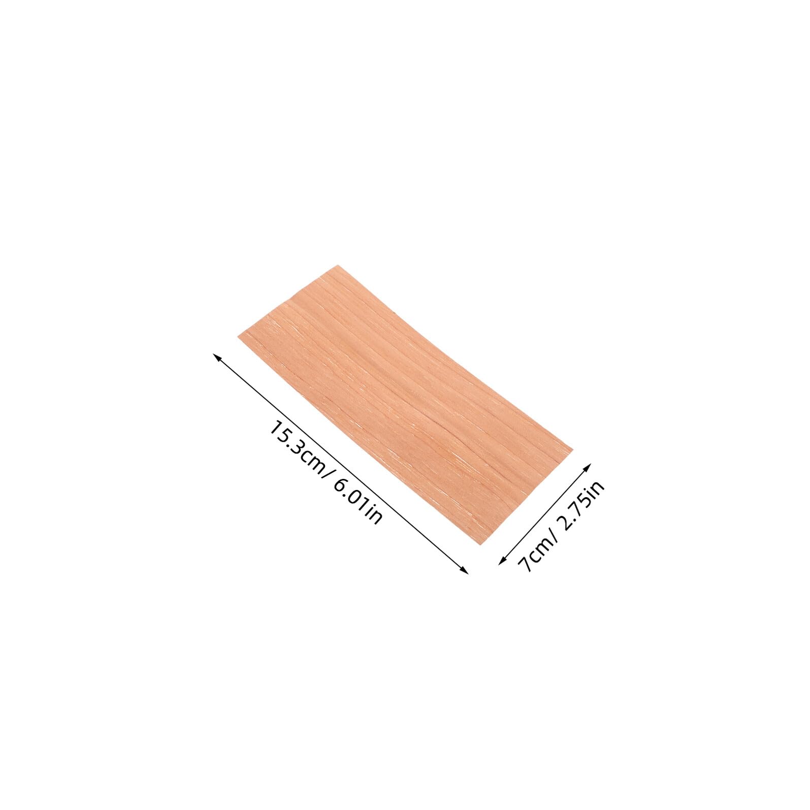 6 Feuilles de Séparation Pack de 6 Pièces en Cèdre Espagnol Bois Naturel pour Régulation D'humidité et Protection des Cigares pour Humidificateur de Cave à Cigares
