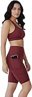 Bermuda Fitness Feminina Com Bolsos Laterais Para Celular