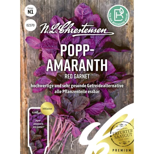Popp- Amaranth Red Garnet Samen, Saatgut