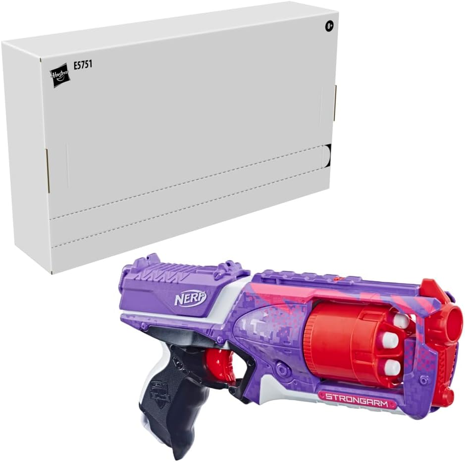 Nerf E5751 Strongarm Purple Foam Blaster, One Size