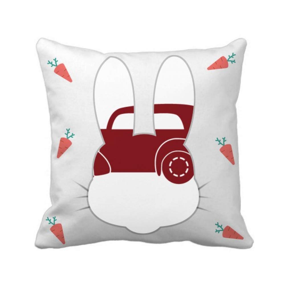Cadeau Silhouette de Lapin Rouge pour Passionné de Classic Cars