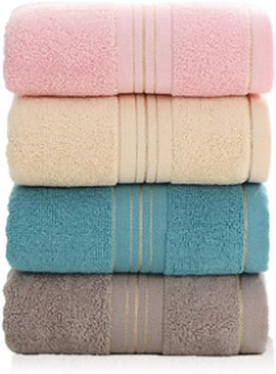 Pure Cotton Towel Thick Cotton face Towel Adult Household Facial Washing Towel Soft Absorbent and Comfortable Towel (Color: D) (C)