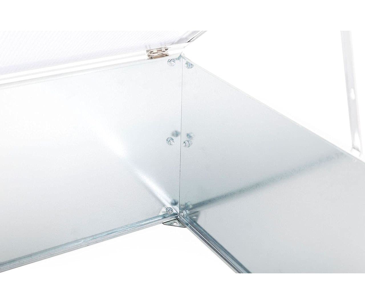 Gewächshaus/Frühbeet G21 GZ11-150 x 75 x 32 cm, stabile und feste Aluminiumkonstruktion