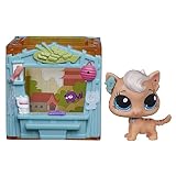 Littlest Pet Shop Mini Style Set with Meow Meow Milkone Figure