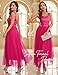 BeryLove Women's Long Sequin Party Dress Sleeveless Boat Neck Prom Wedding Homecoming Dresses for Teens Cocktail Evening Gown S001 Rose Red XS