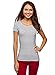 Produktbild oodji Ultra Damen Tailliertes T-Shirt mit Druck, Weiß, DE 32 / EU 34 / XXS