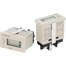 Industrial Counters Digital Display Electronic Counter H7EC-BLM H7ET-BVLM H7ET-BM H7EC-N Punch Equipment Power On and Off Times Engineering ControlsH7EC-N No Voltage