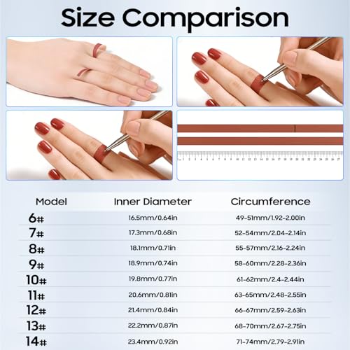 Smart Ring for Women Men, Health Tracker Ring, 5ATM Waterproof Silver,9 - image 8