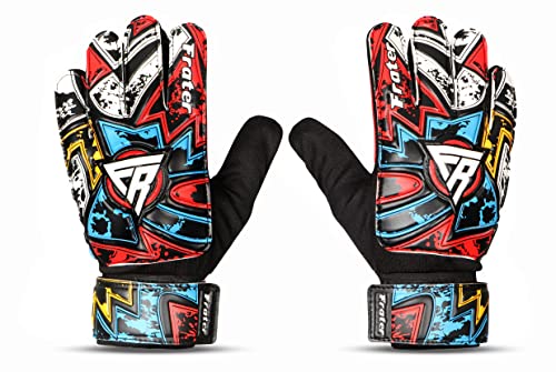 Being Fit Goalie Gloves With 4Mm Latex Finger Spine Protection With Double Layer Wrist Protection Goalkeeper Gloves For Kids, Soccer Goalie Gloves For Youth & Adult With Strong Grip. #TOP7