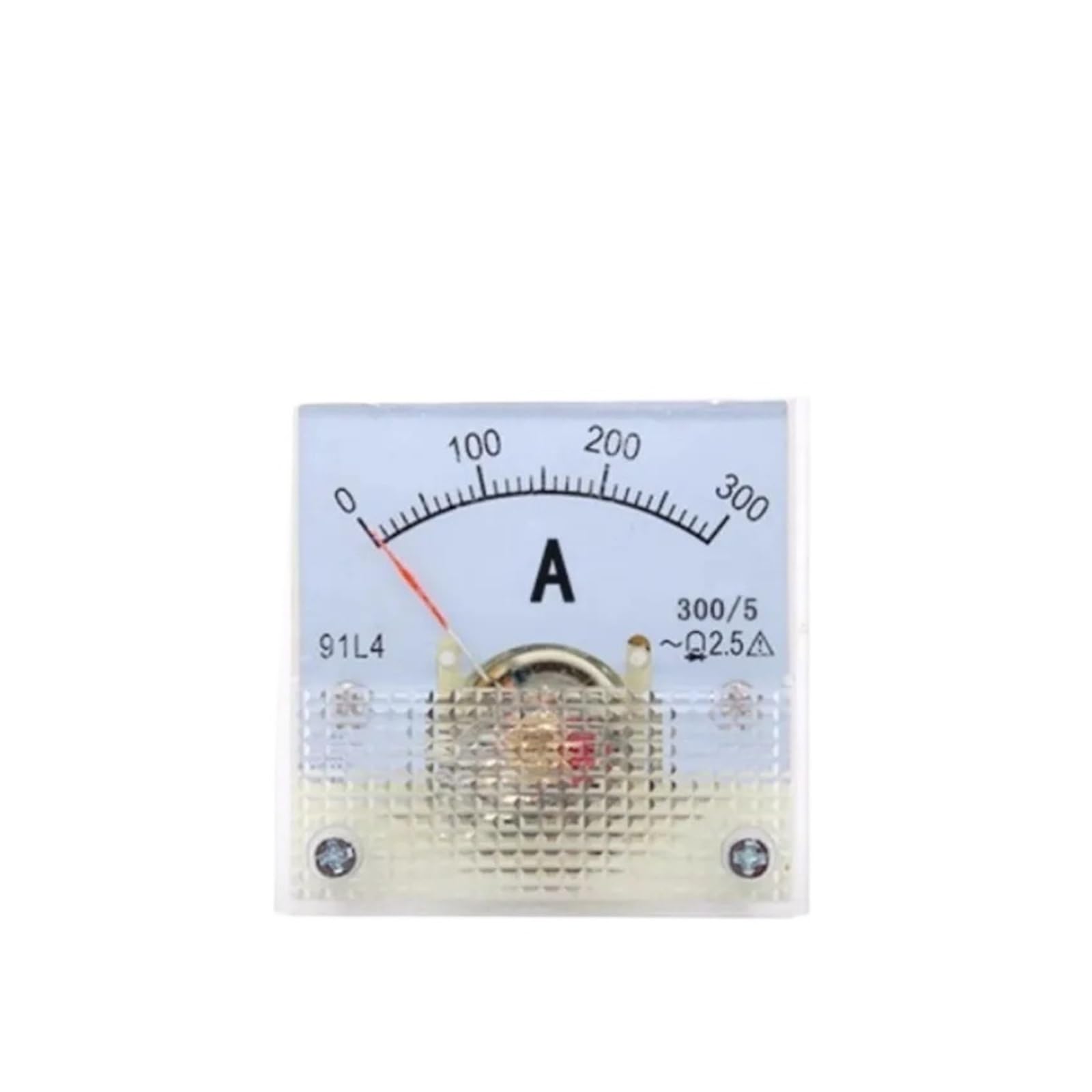 Ampèremètre analogique AC jauge rectangulaire 30A pour tableau électrique