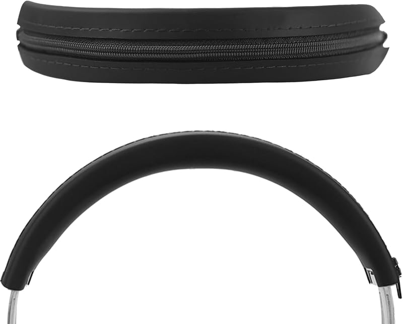 Adhiper Sweat Headband Cover for Beats Studio Pro & Studio 3 - Black | Soft Silicone Headphone Covers Accessories for Bose QuietComfort Ultra Headphone, Washable & Sweatproof