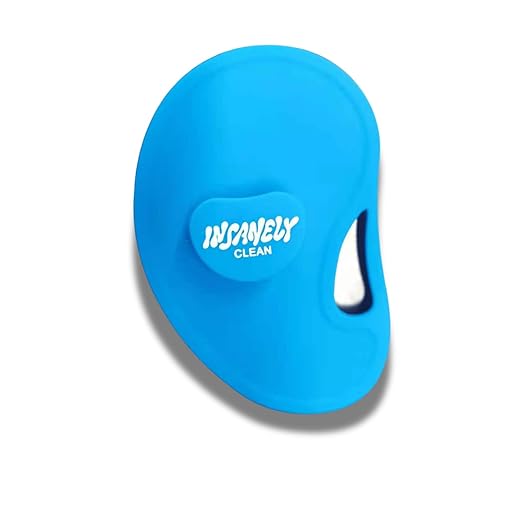 Men’s Silicone Body Scrubber – Daily Exfoliating Shower Tool for Deep Clean & Smooth Skin | Soft Bristles, Rich Lather, No-Slip Grip