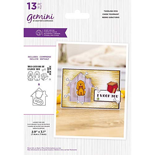 Crafters Companion Gem-Std-TWIRLDG Gemini-Set di