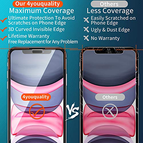 4youquality - Protezione per display per iPhone 11...